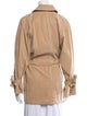 Mara Hoffman Striped Trench Coat