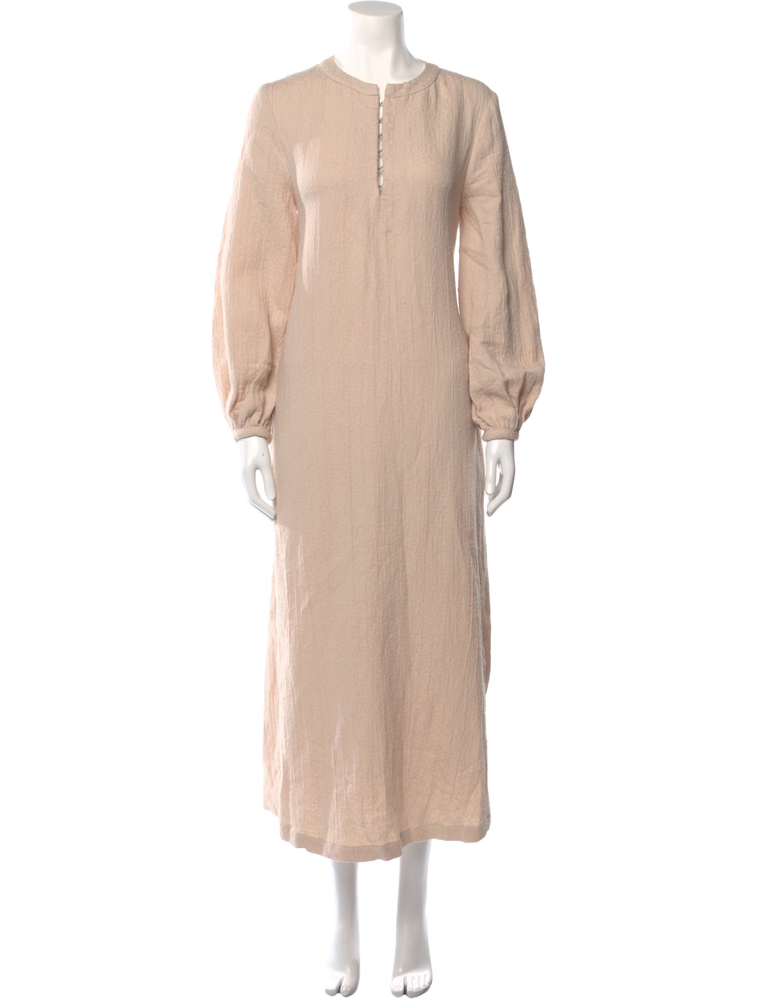 Mara Hoffman Crew Neck Long Dress