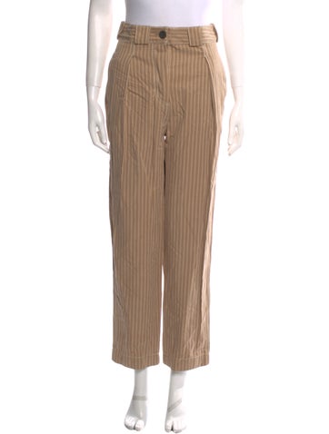 Mara Hoffman Pants Striped Straight Leg S