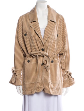 Mara Hoffman Striped Coat