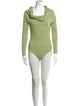 Mara Hoffman Cowl Neck Long Sleeve Bodysuit
