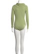 Mara Hoffman Cowl Neck Long Sleeve Bodysuit