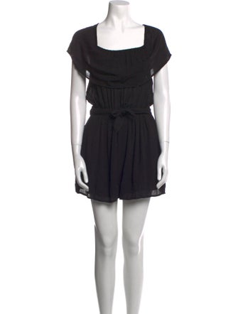 Mara Hoffman Square Neckline Romper