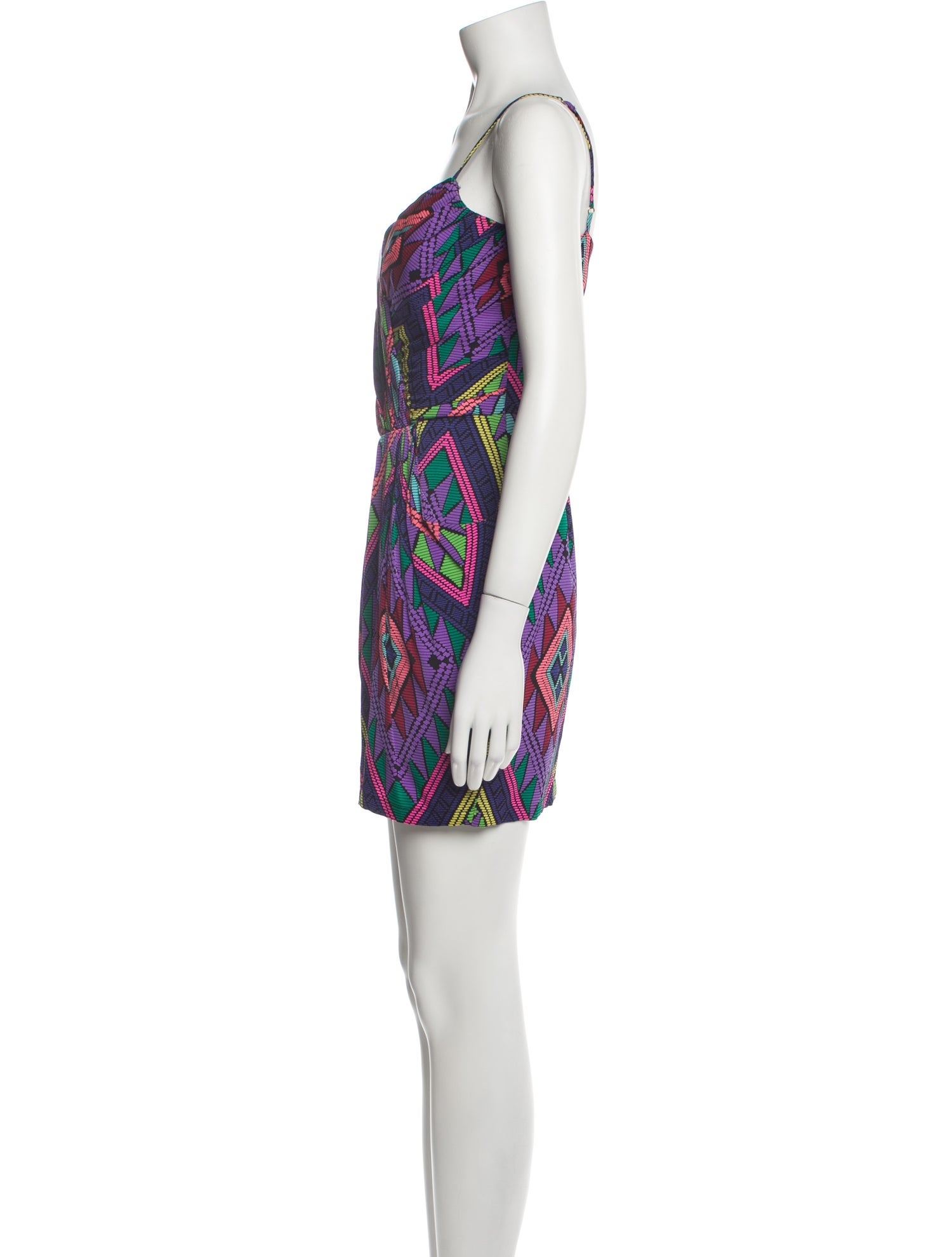 Mara Hoffman Printed Mini Dress - Purple Dresses, Clothing - WHX55062