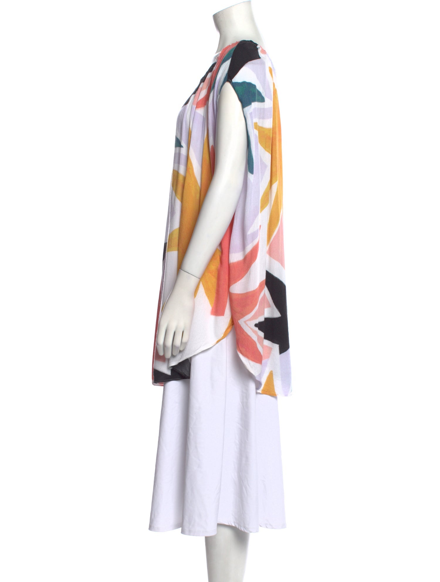 Mara Hoffman Printed Scoop Neck Tunic
