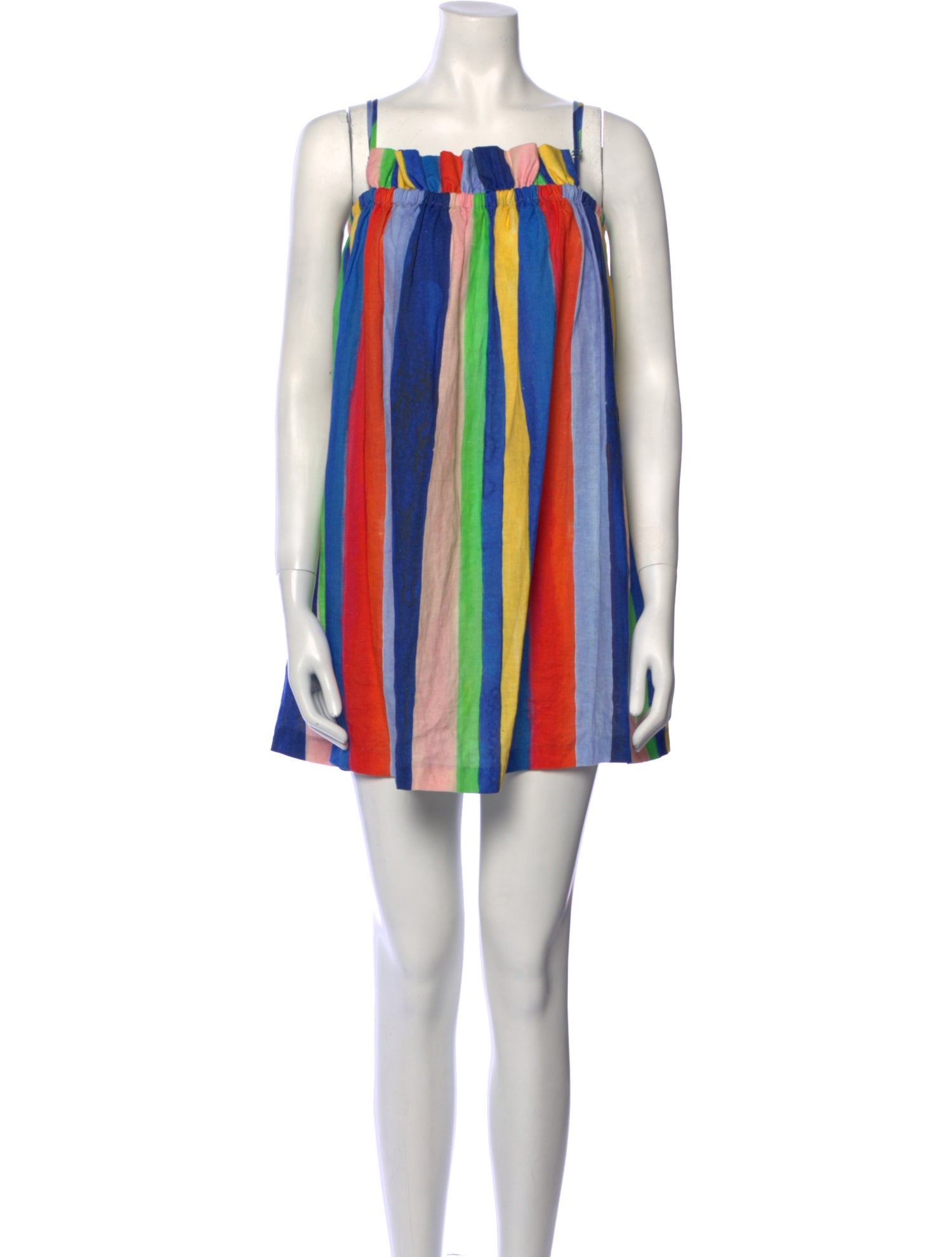 Mara Hoffman Linen Mini Dress - Blue Dresses, Clothing - WHX56695 | The  RealReal