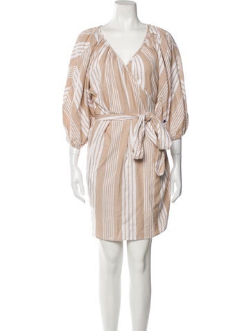 Mara Hoffman Swimwear Striped Cover-Up L