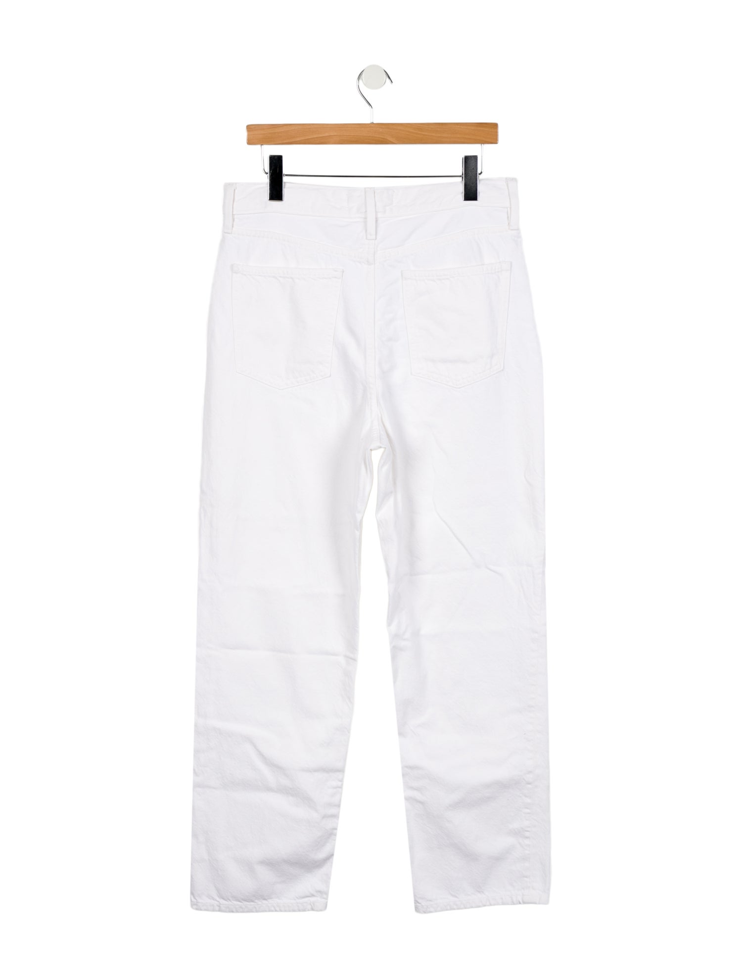 Mara Hoffman High-Rise Straight Leg Jeans