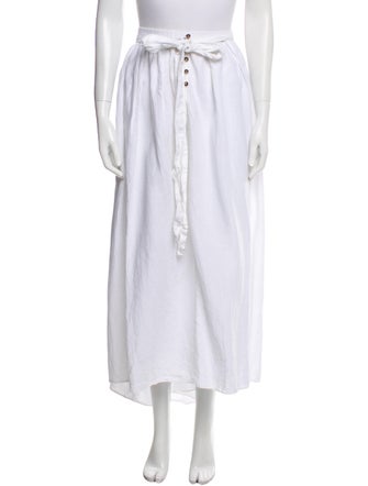 Mara Hoffman Linen Long Skirt