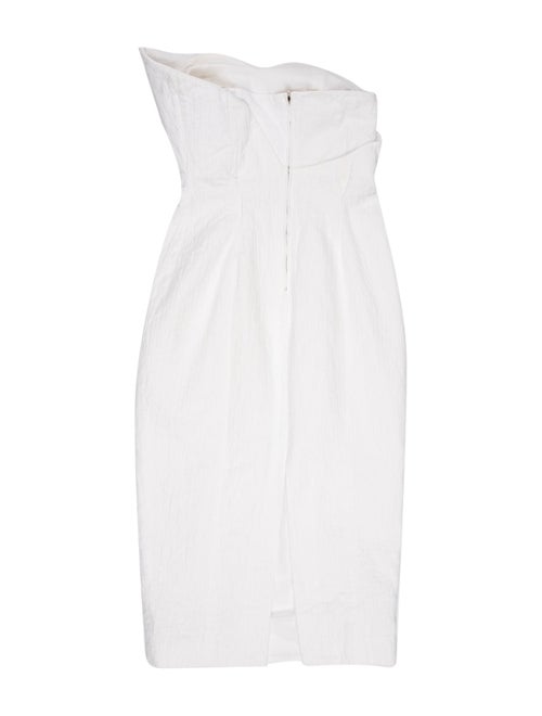 Mara Hoffman Strapless Midi Length Dress