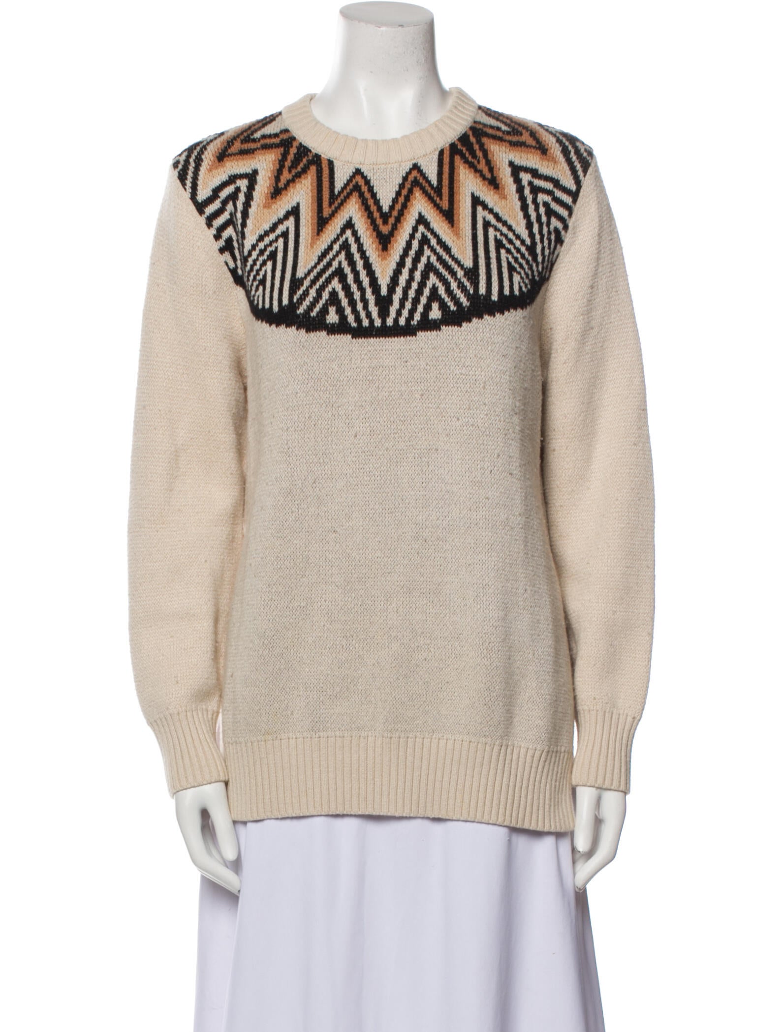 Mara Hoffman Striped Crew Neck Sweater