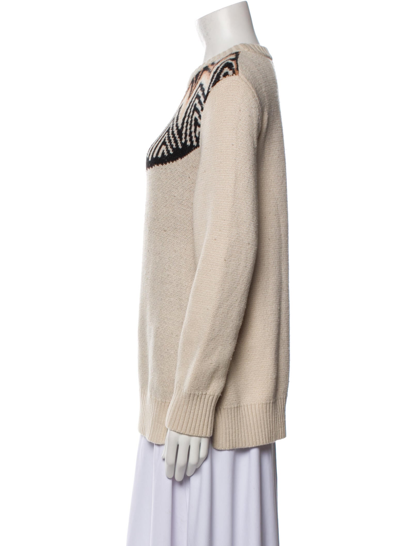 Mara Hoffman Striped Crew Neck Sweater