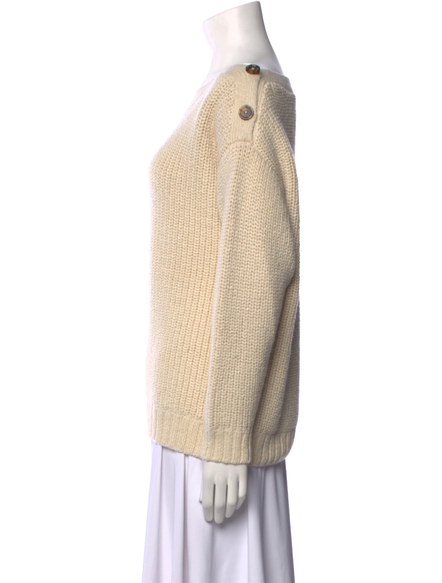Mara Hoffman Alpaca Bateau Neckline Sweater