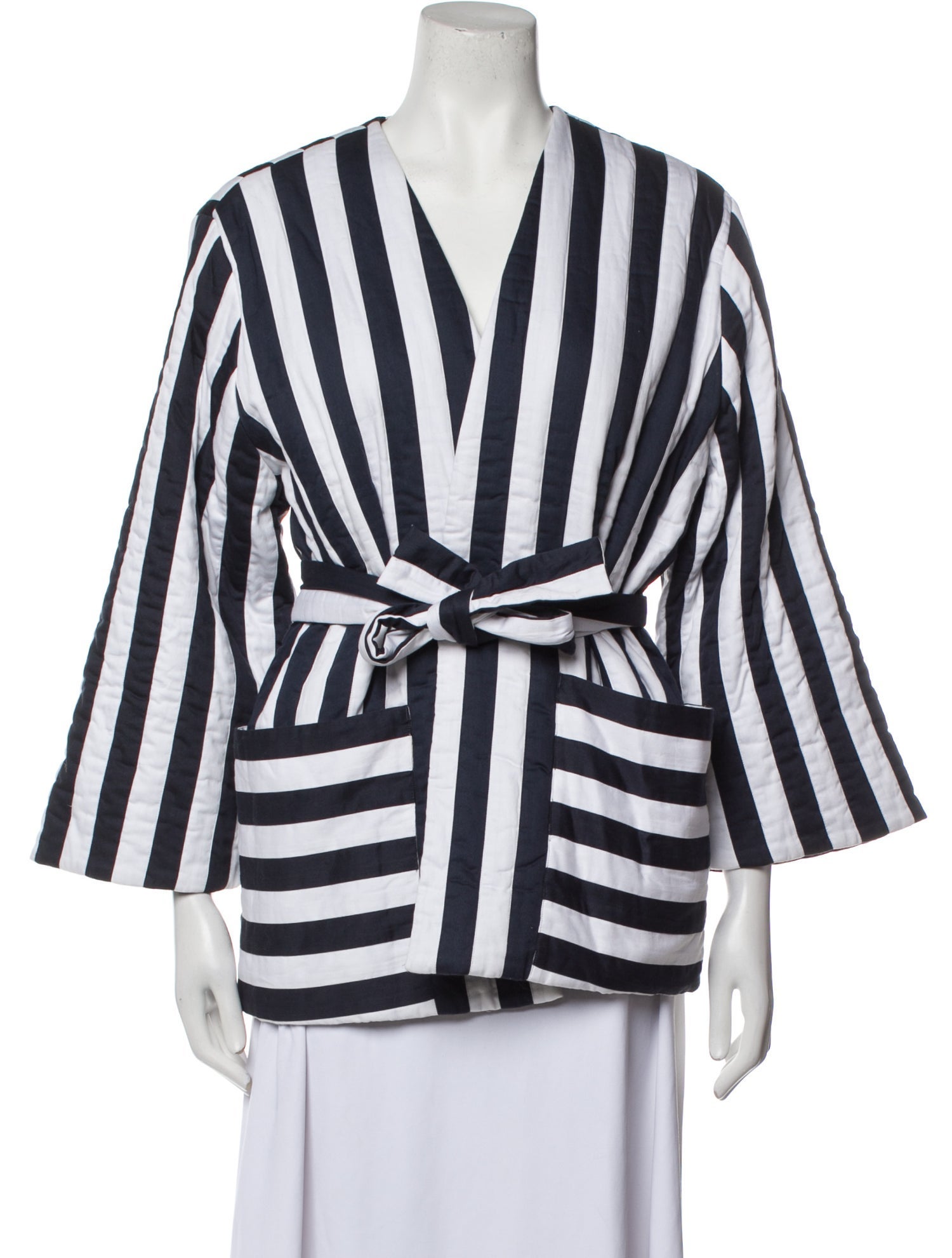 Mara Hoffman Striped Coat