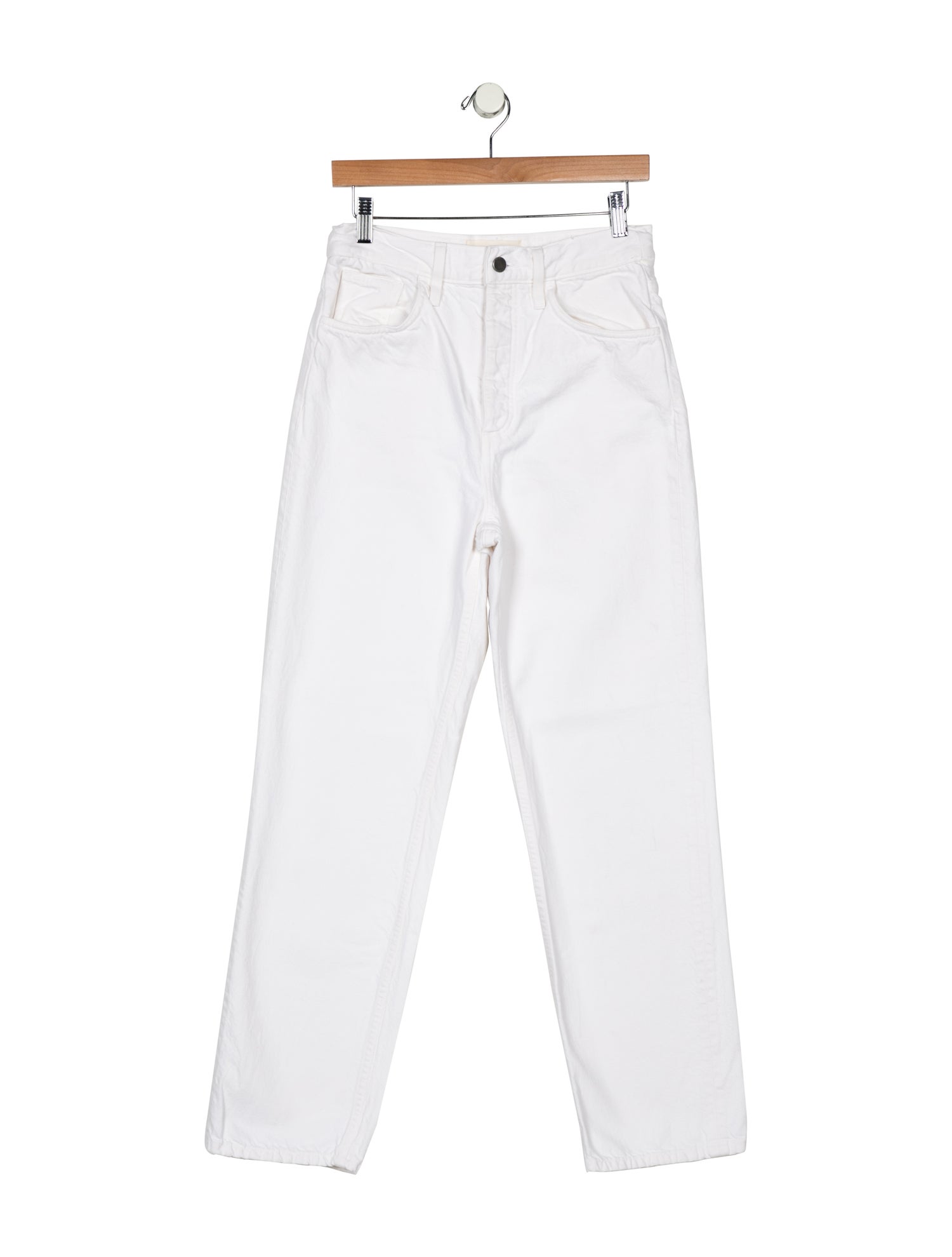 Mara Hoffman High-Rise Straight Leg Jeans