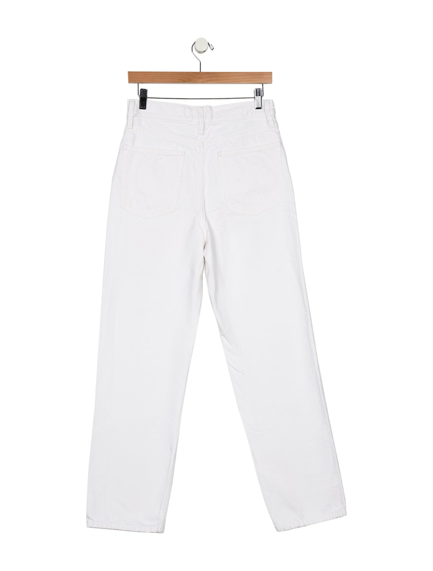 Mara Hoffman High-Rise Straight Leg Jeans