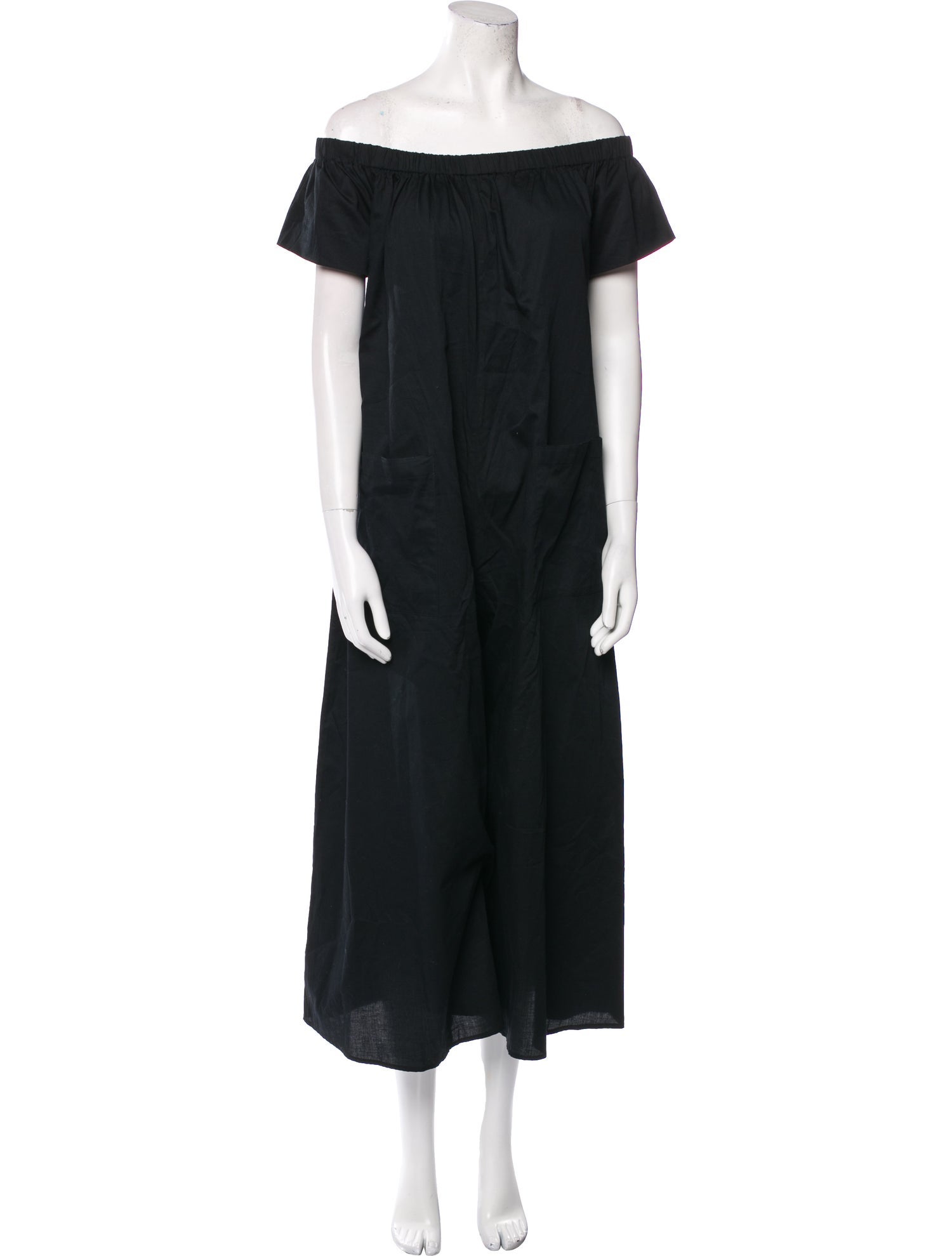 Mara Hoffman Off-The-Shoulder Jumpsuit