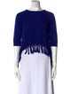 Mara Hoffman Silk Bateau Neckline Sweater