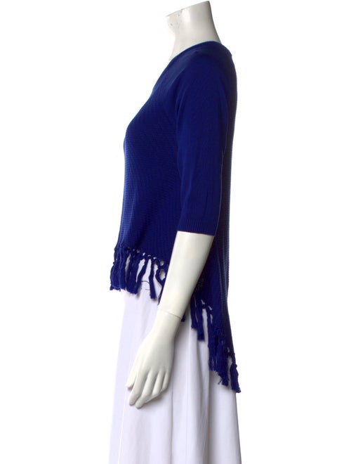 Mara Hoffman Silk Bateau Neckline Sweater