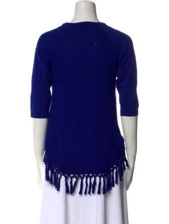 Mara Hoffman Silk Bateau Neckline Sweater
