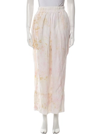 Mara Hoffman Tie-Dye Print Wide Leg Pants