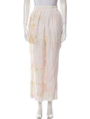 Mara Hoffman Pants Tie-Dye Print Wide Leg S