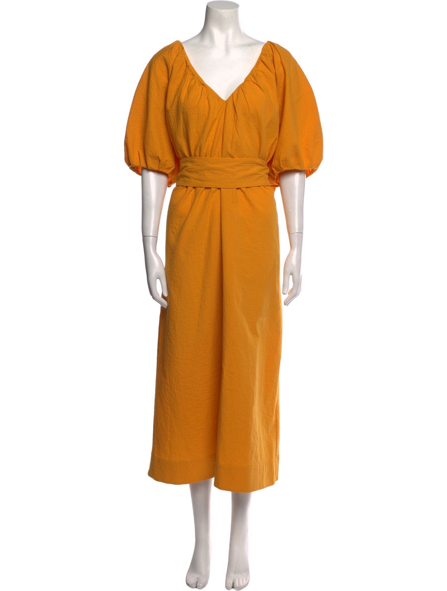Mara Hoffman V-Neck Long Dress