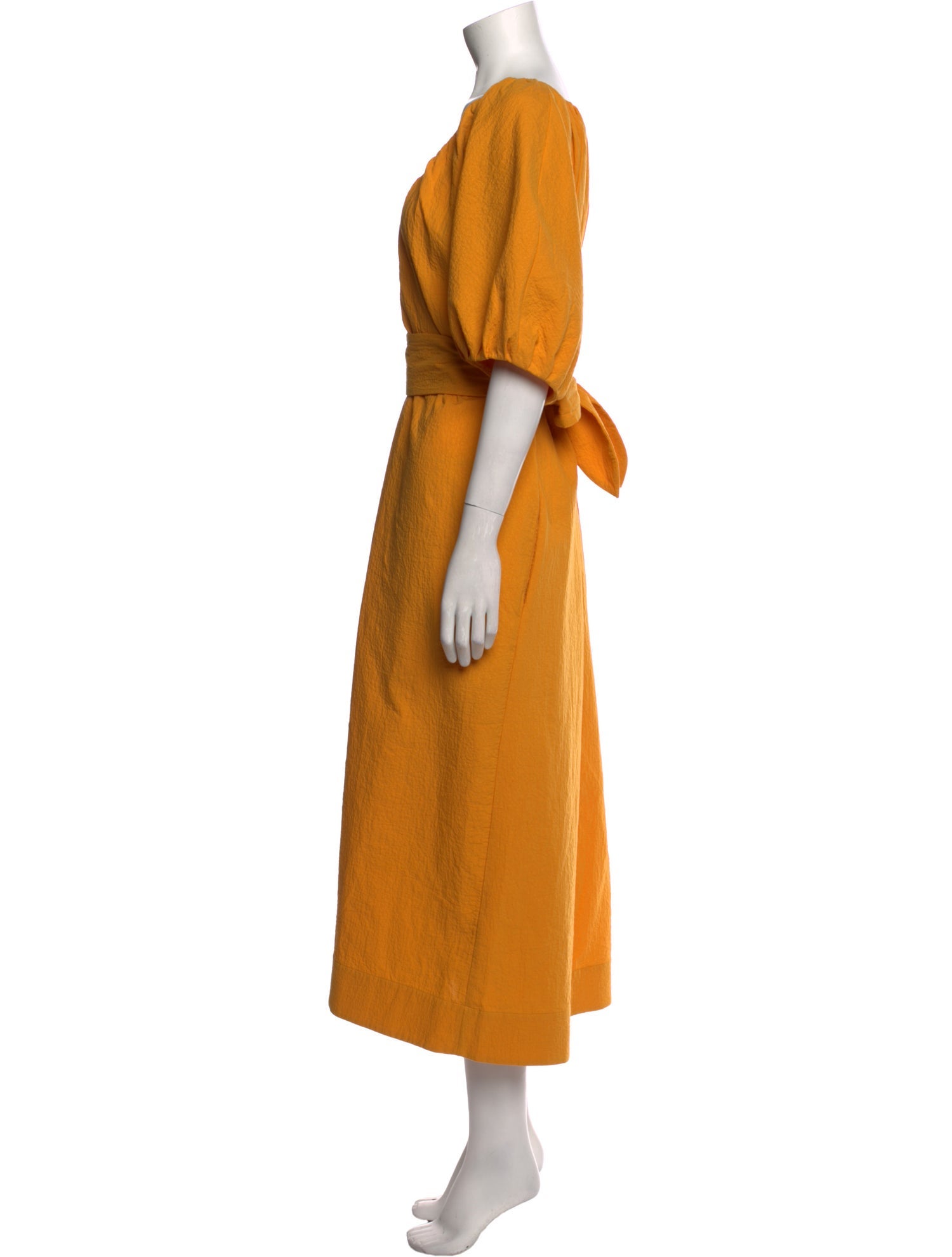Mara Hoffman V-Neck Long Dress