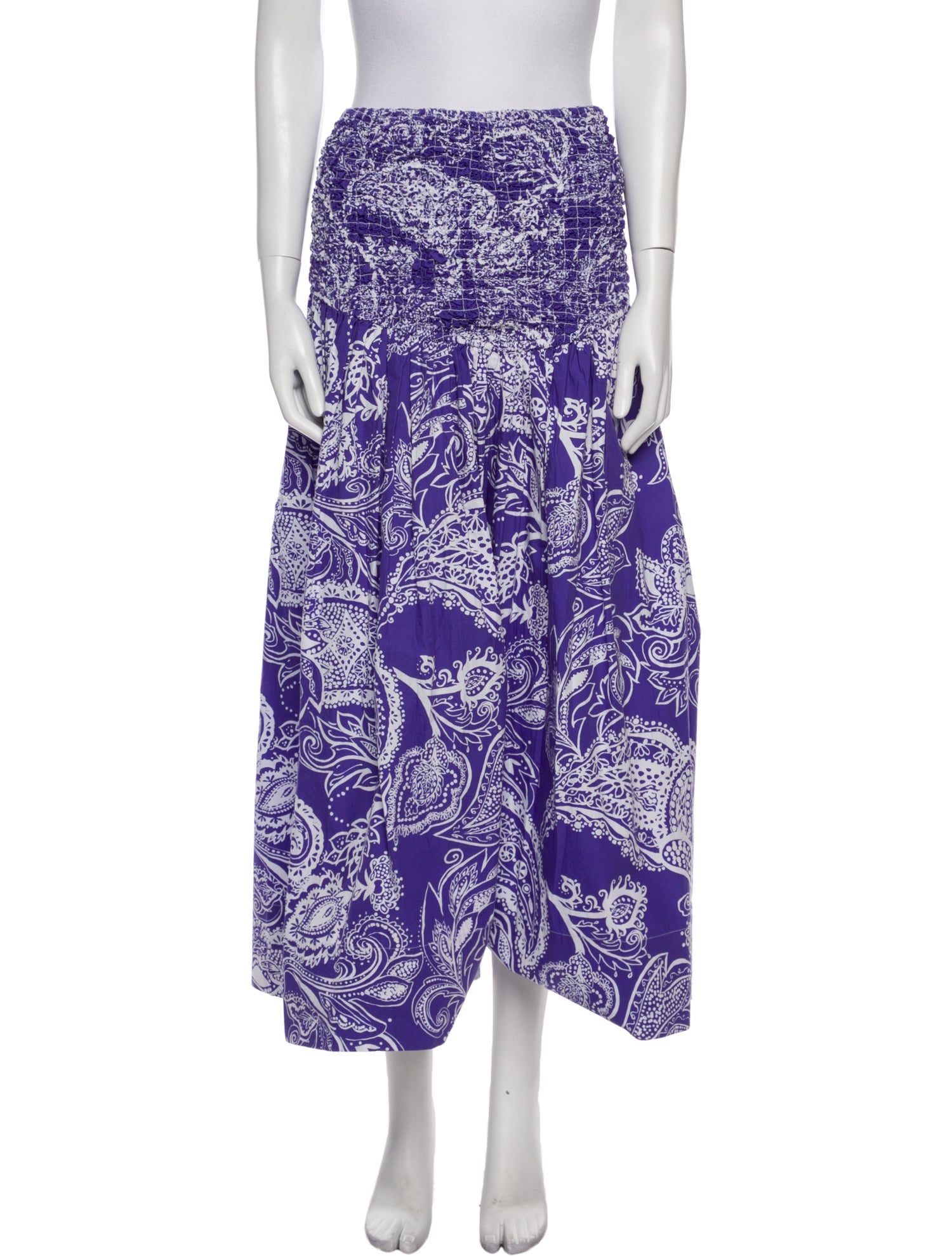 Mara Hoffman Printed Midi Length Skirt