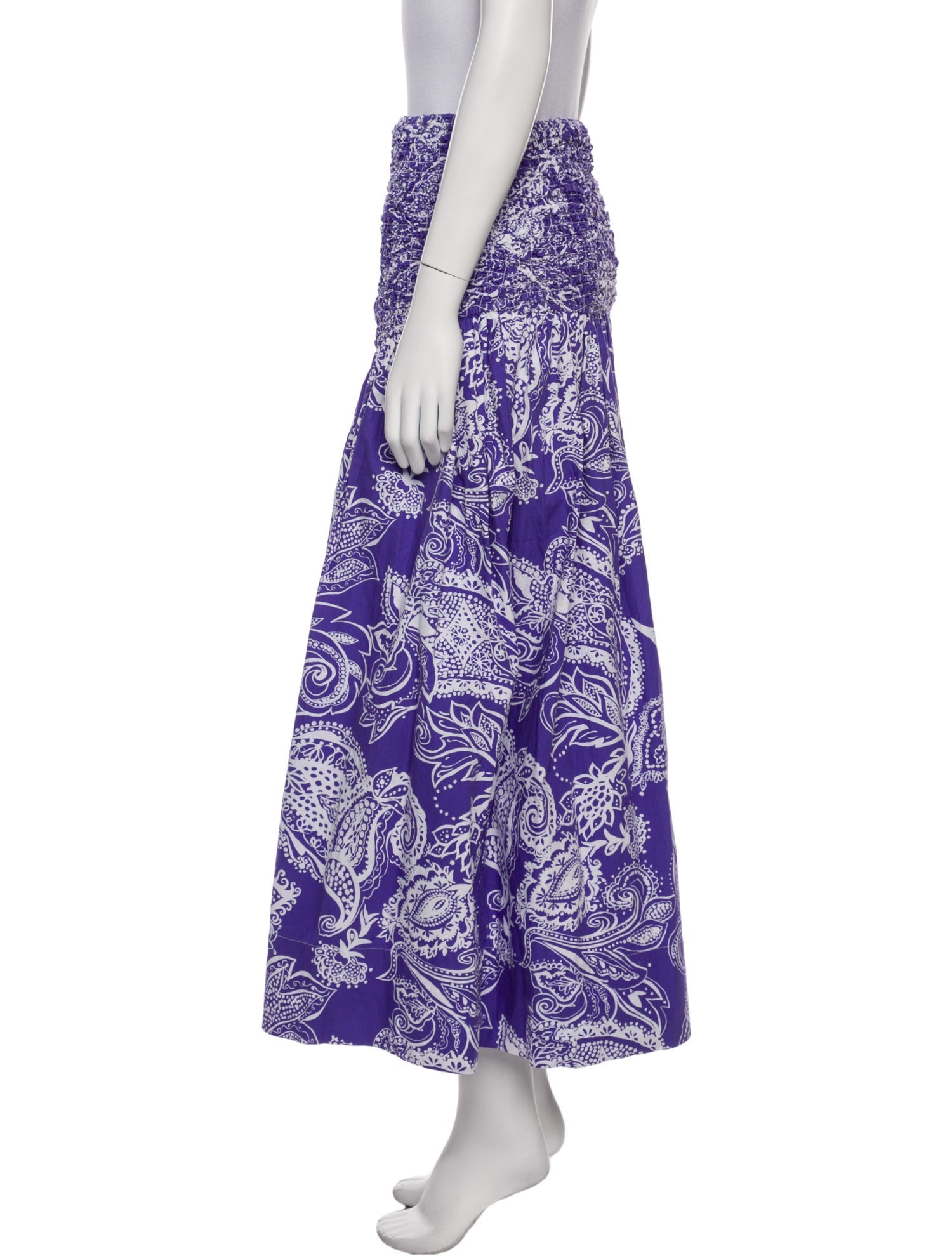 Mara Hoffman Printed Midi Length Skirt