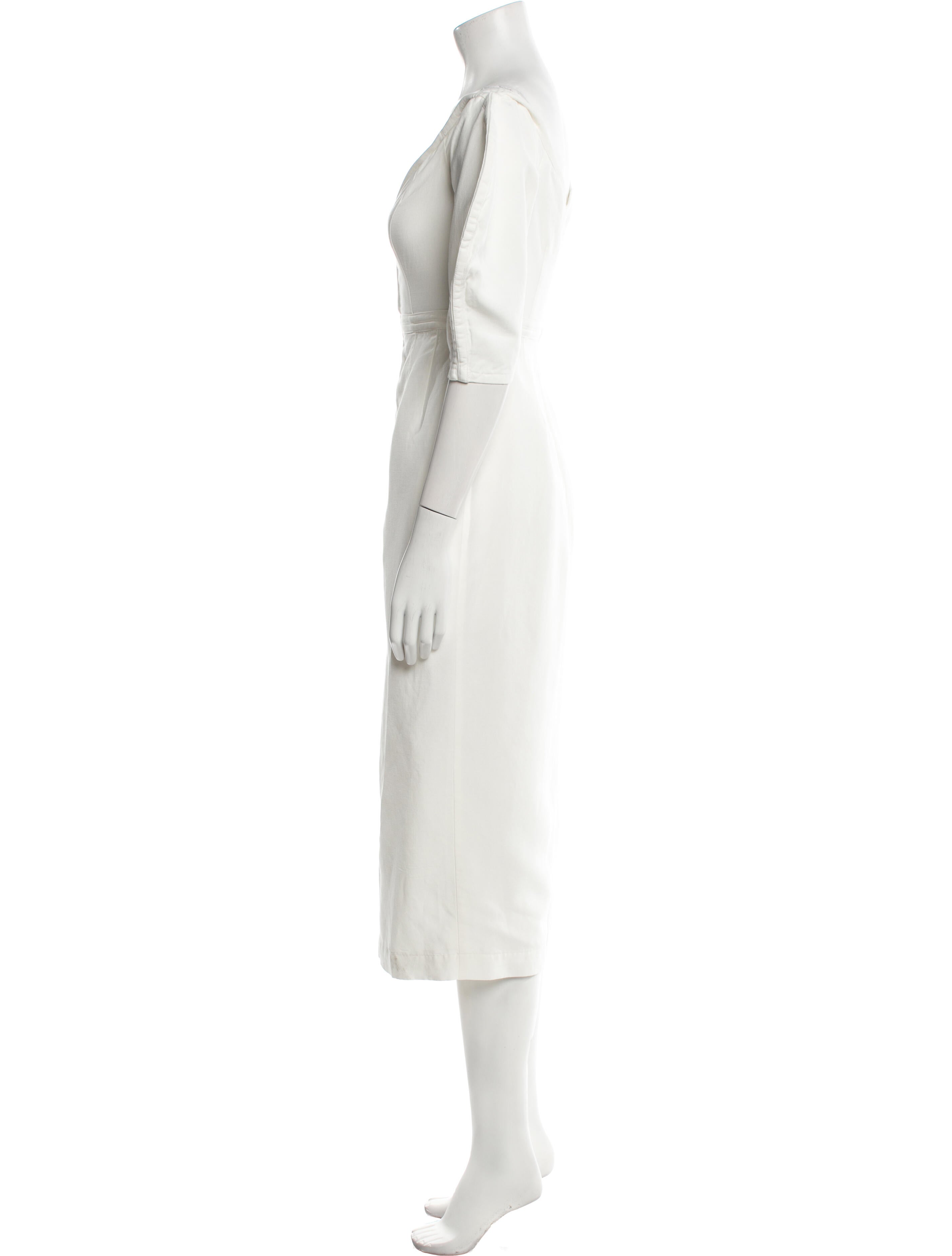Mara Hoffman Linen Midi Length Dress