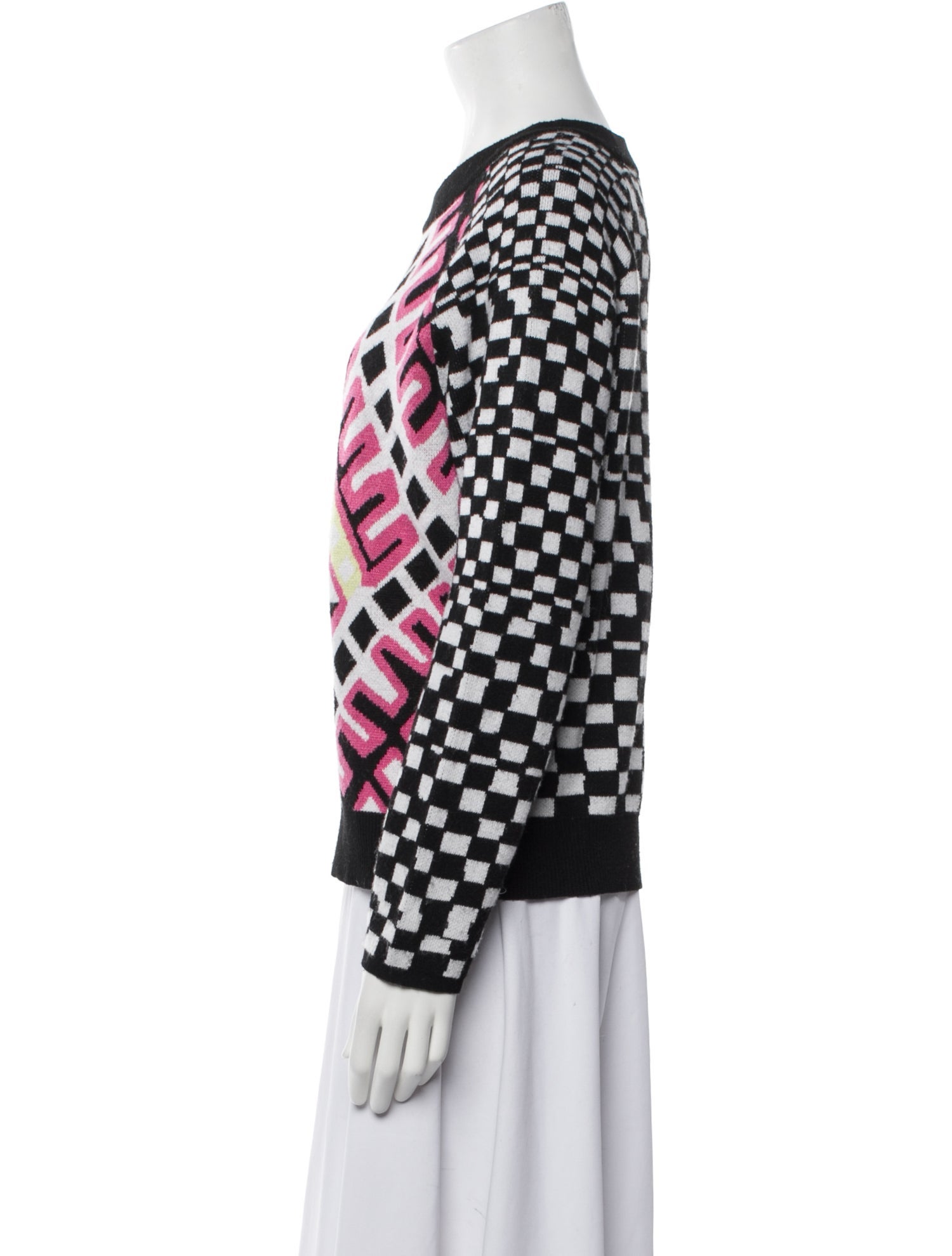 Mara Hoffman Printed Crew Neck Sweater