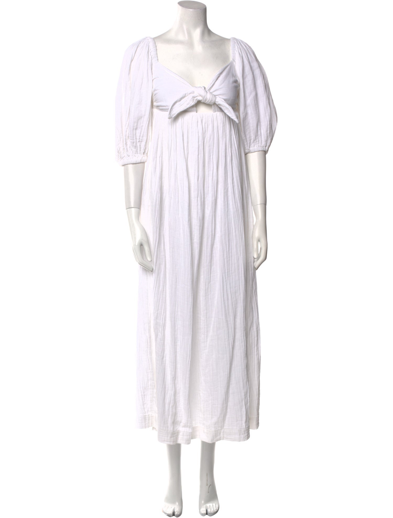 Mara Hoffman V-Neck Long Dress