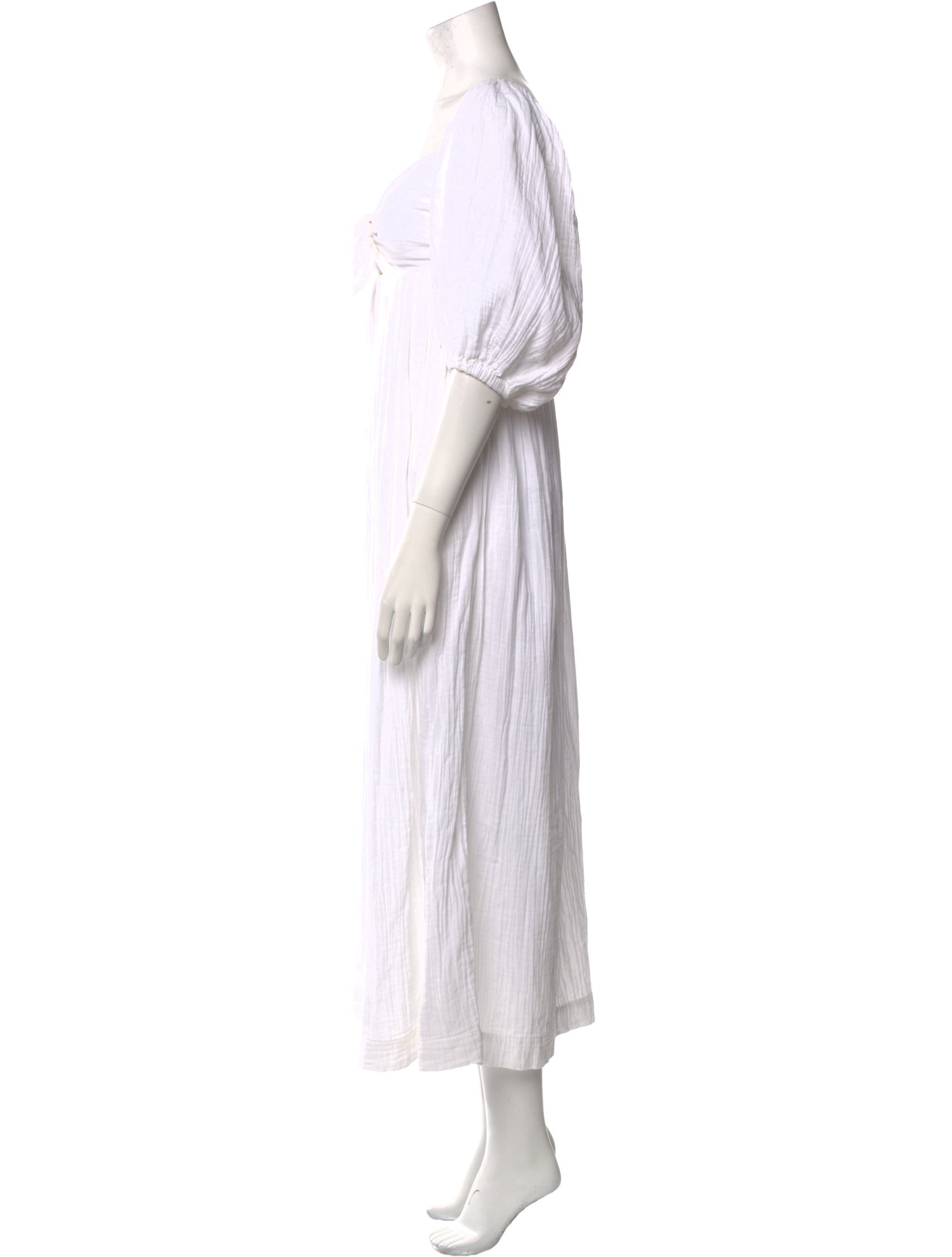 Mara Hoffman V-Neck Long Dress