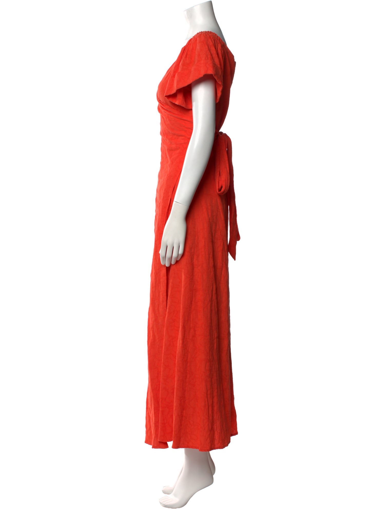 Mara Hoffman V-Neck Long Dress