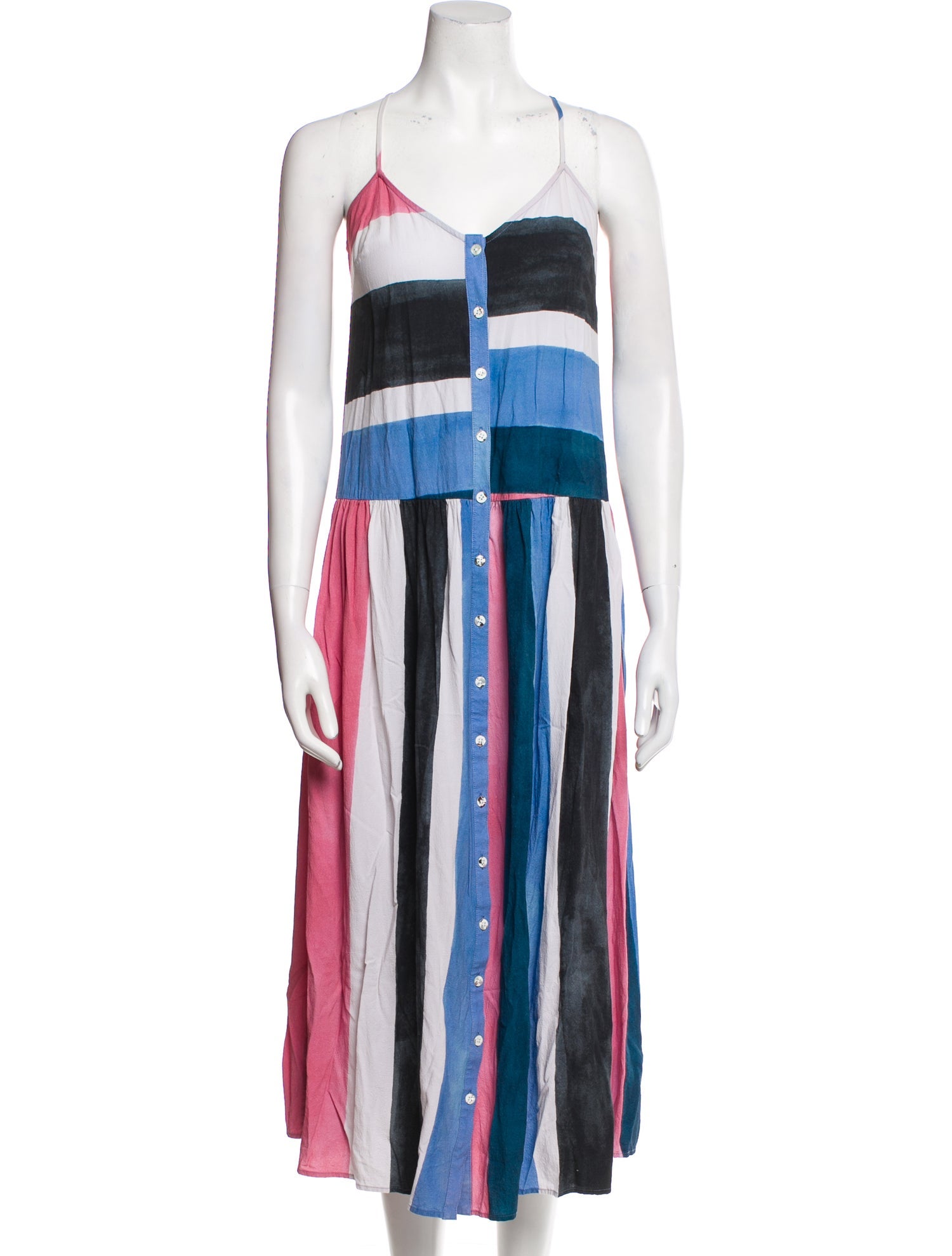 Mara Hoffman Striped Long Dress