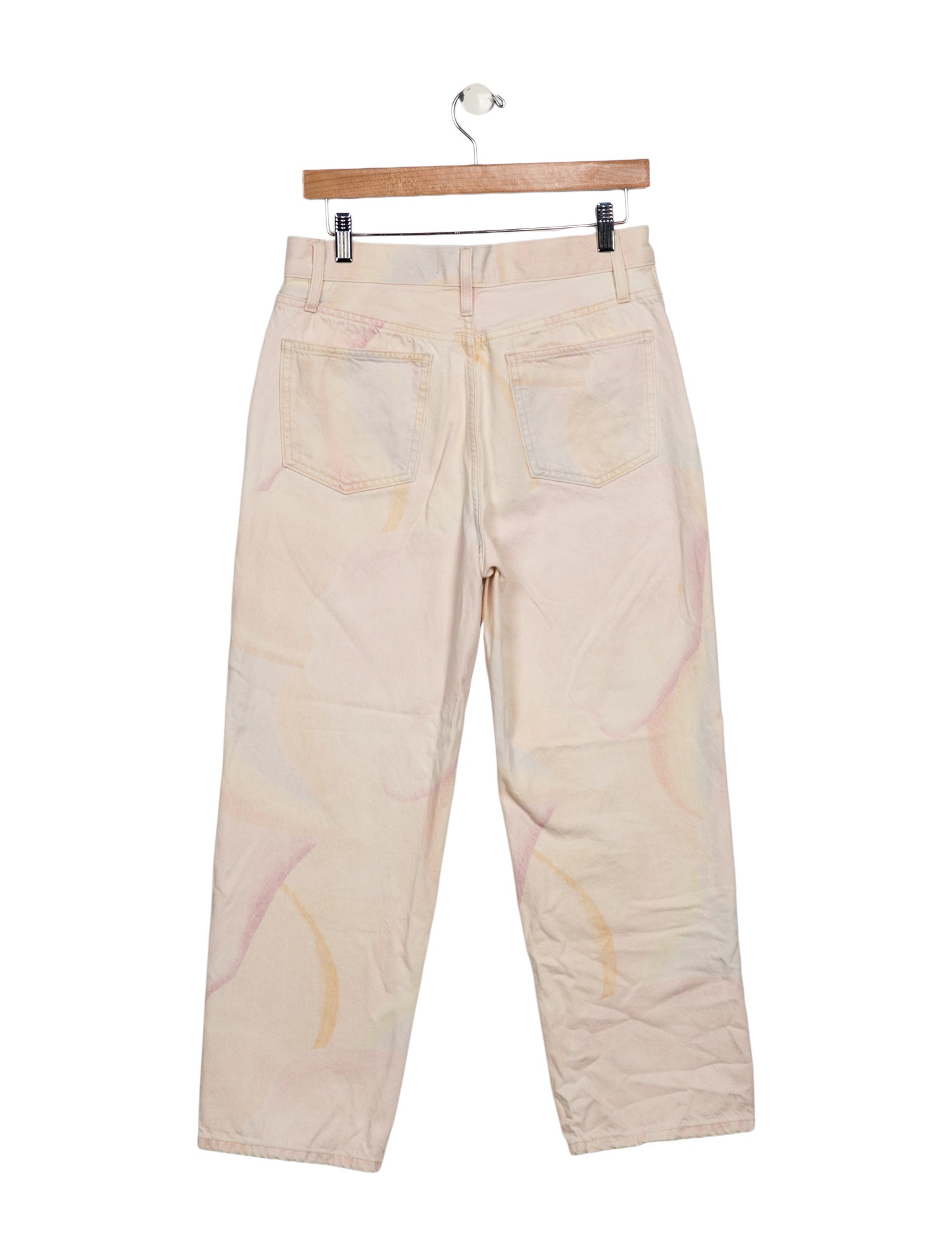 Mara Hoffman High-Rise Straight Leg Jeans