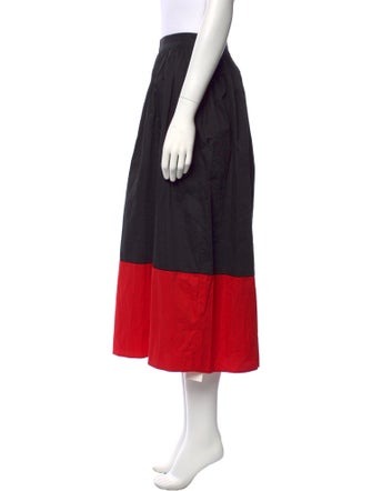 Mara Hoffman Colorblock Pattern Wide Leg Pants