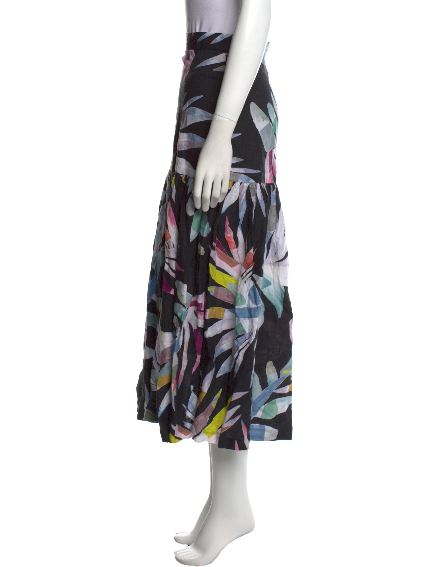 Mara Hoffman Linen Midi Length Skirt