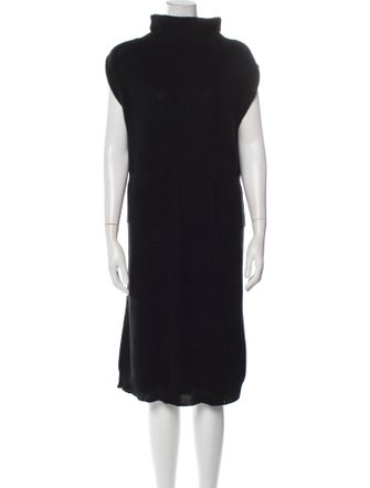 Mara Hoffman Turtleneck Knee-Length Dress