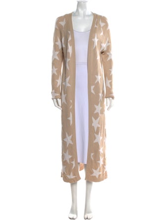 Mara Hoffman Printed Open Front Sweater