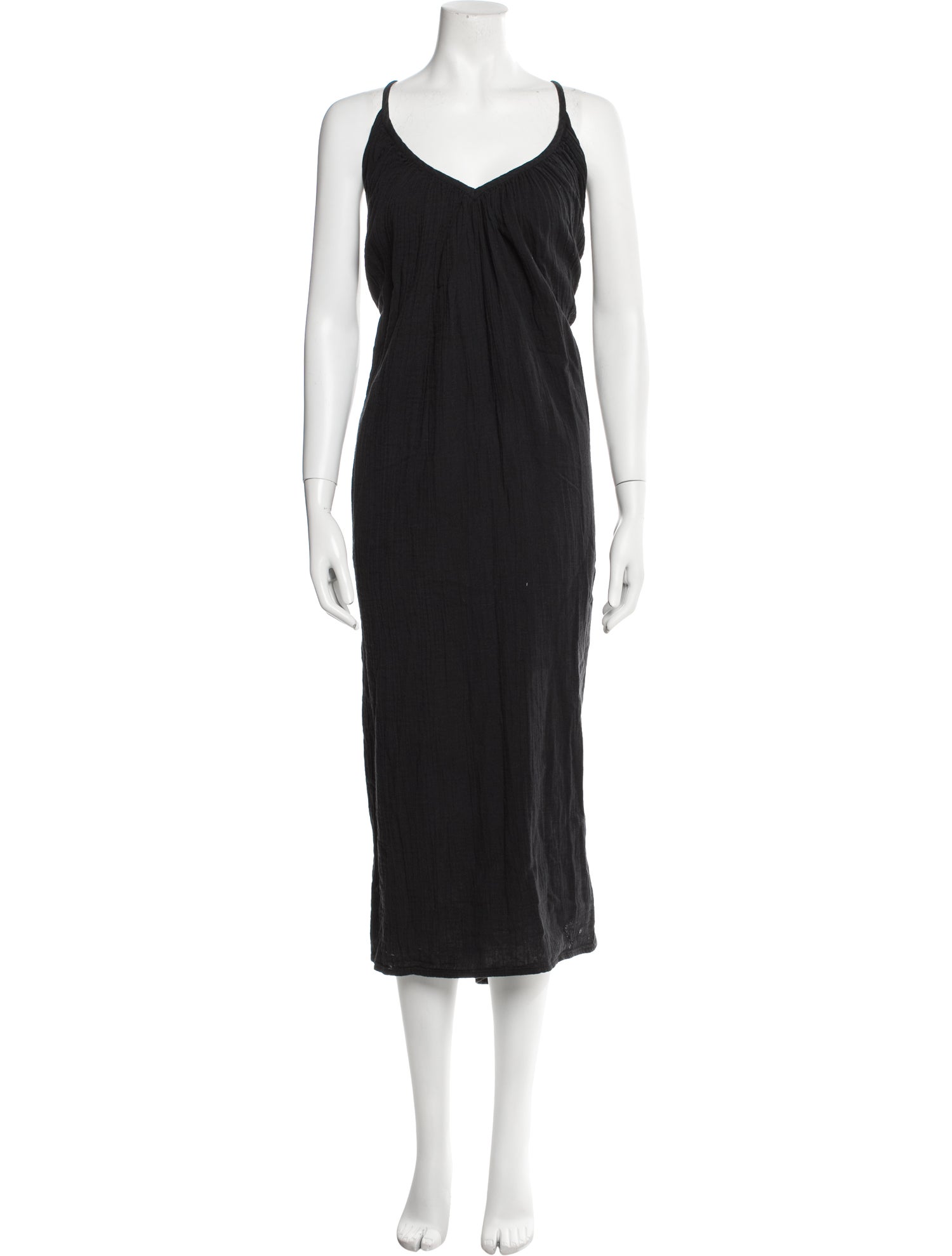 Mara Hoffman V-Neck Long Dress