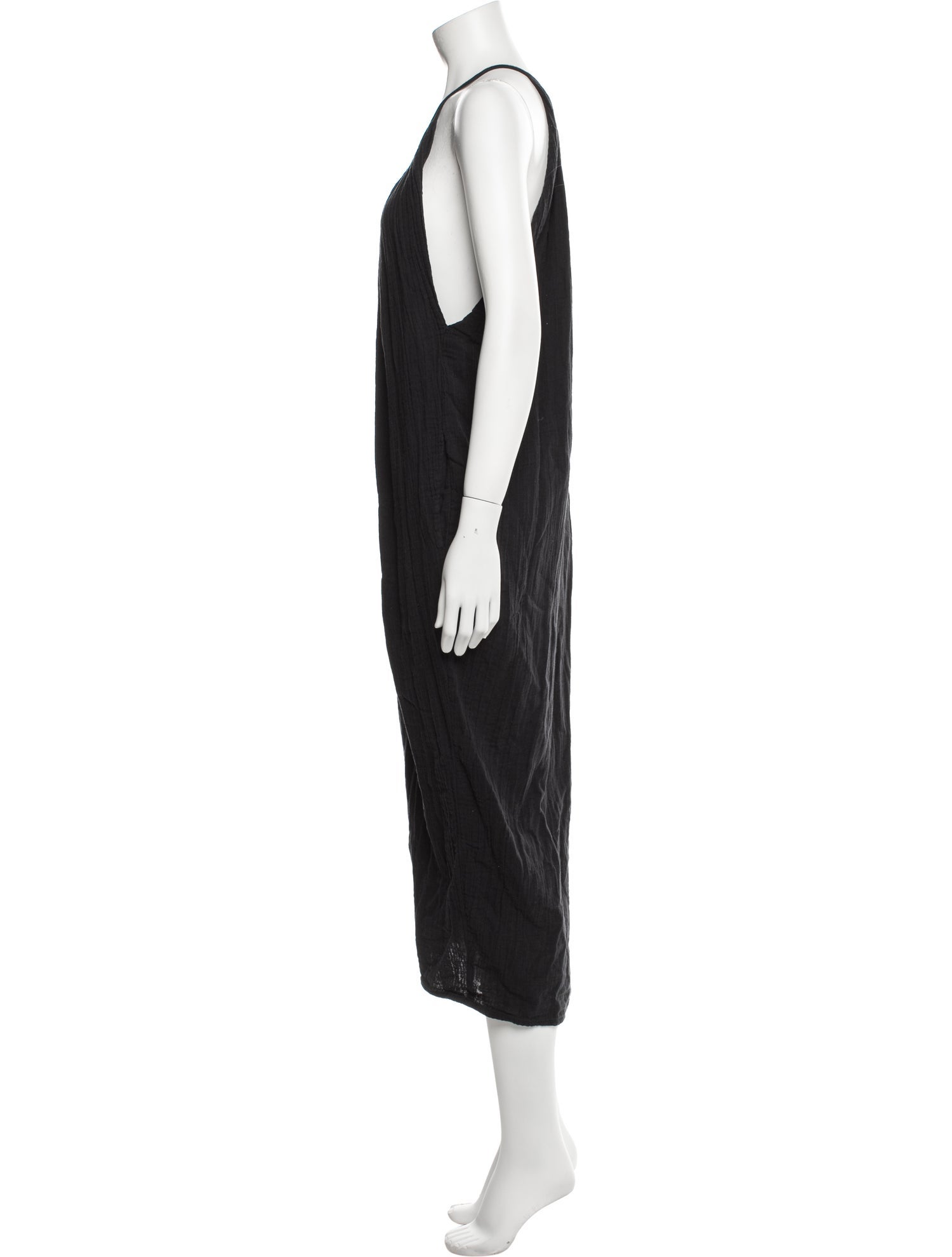 Mara Hoffman V-Neck Long Dress