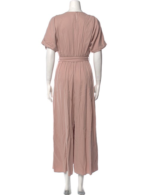 Mara Hoffman Plunge Neckline Jumpsuit