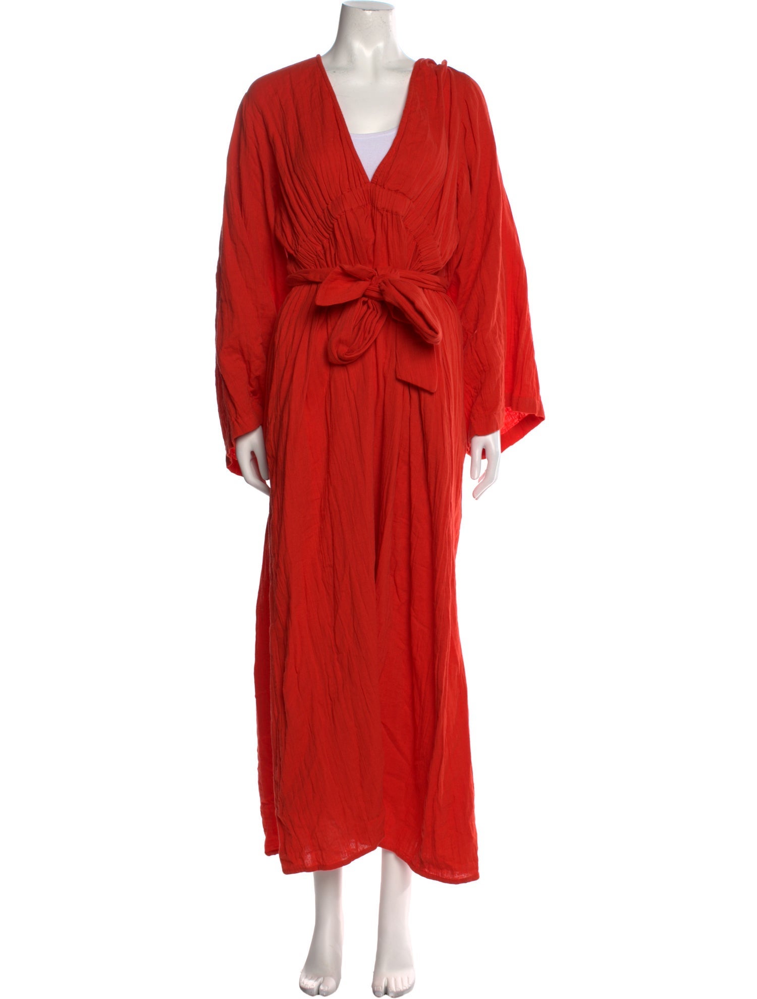 Mara Hoffman V-Neck Long Dress