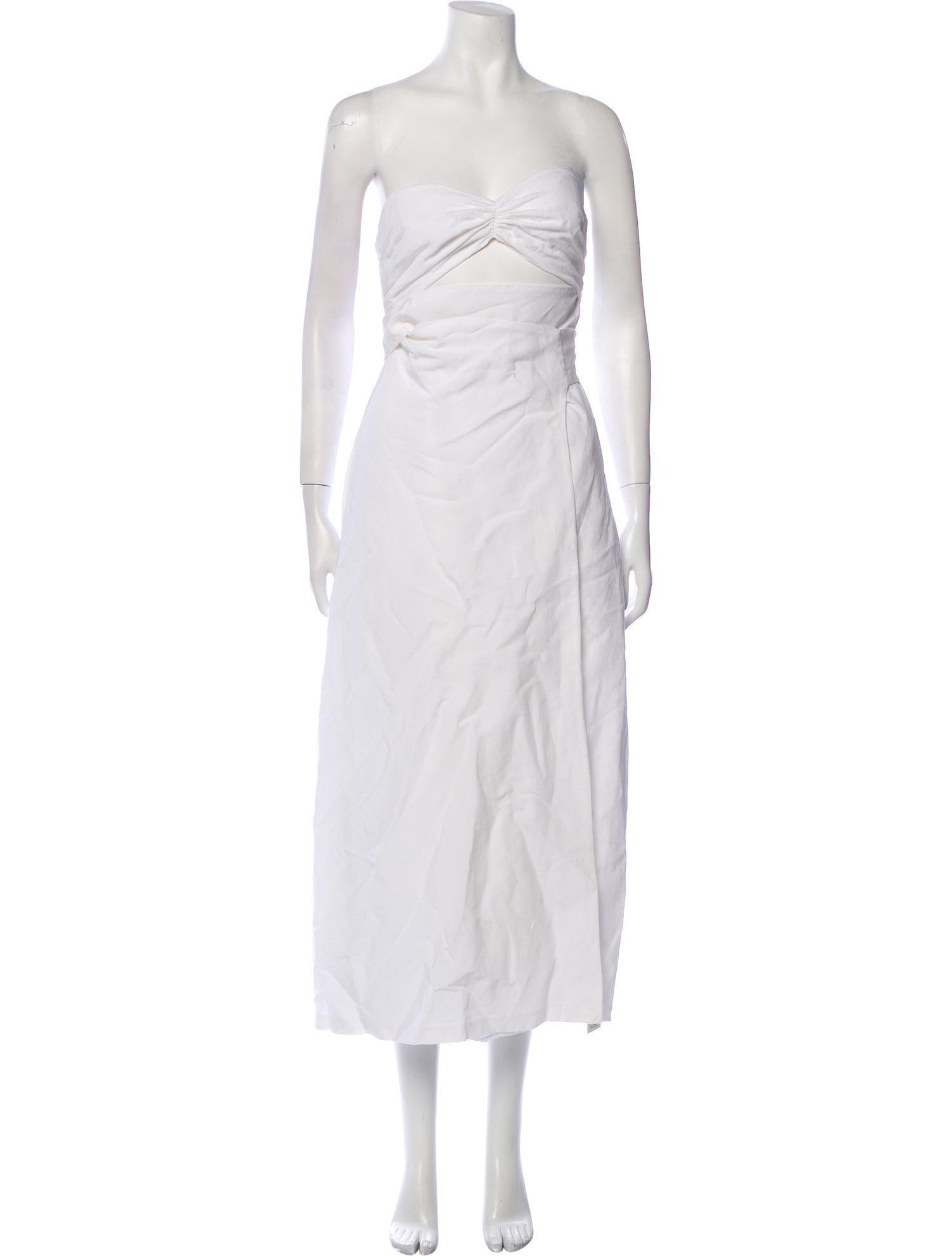 Mara Hoffman Strapless Midi Length Dress