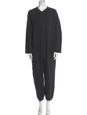 Mara Hoffman V-Neck Jumpsuit