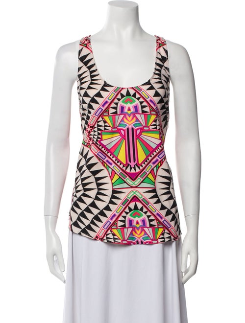 Mara Hoffman Printed Scoop Neck Top