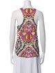 Mara Hoffman Printed Scoop Neck Top