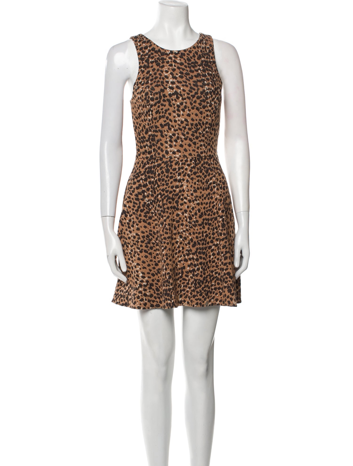 Mara Hoffman Animal Print Mini Dress